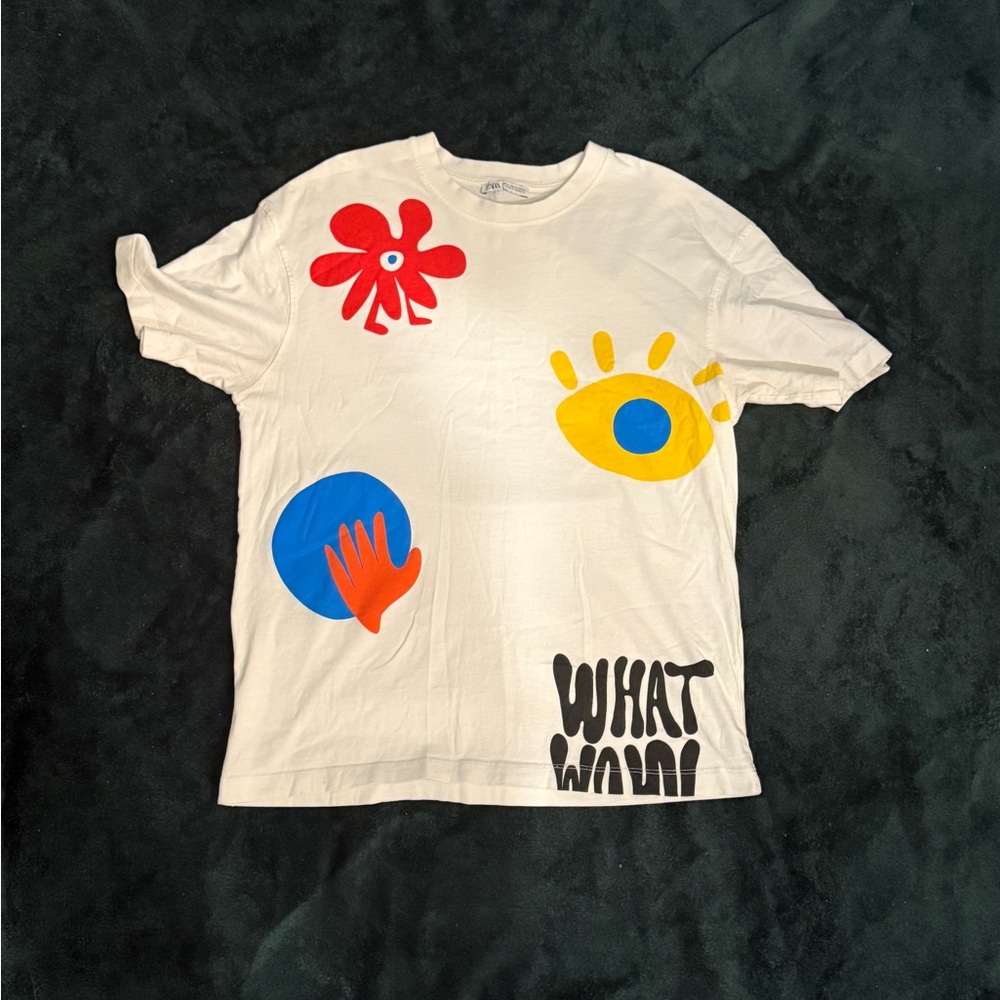 Kids Graphic T-Shirt with Colorful Design